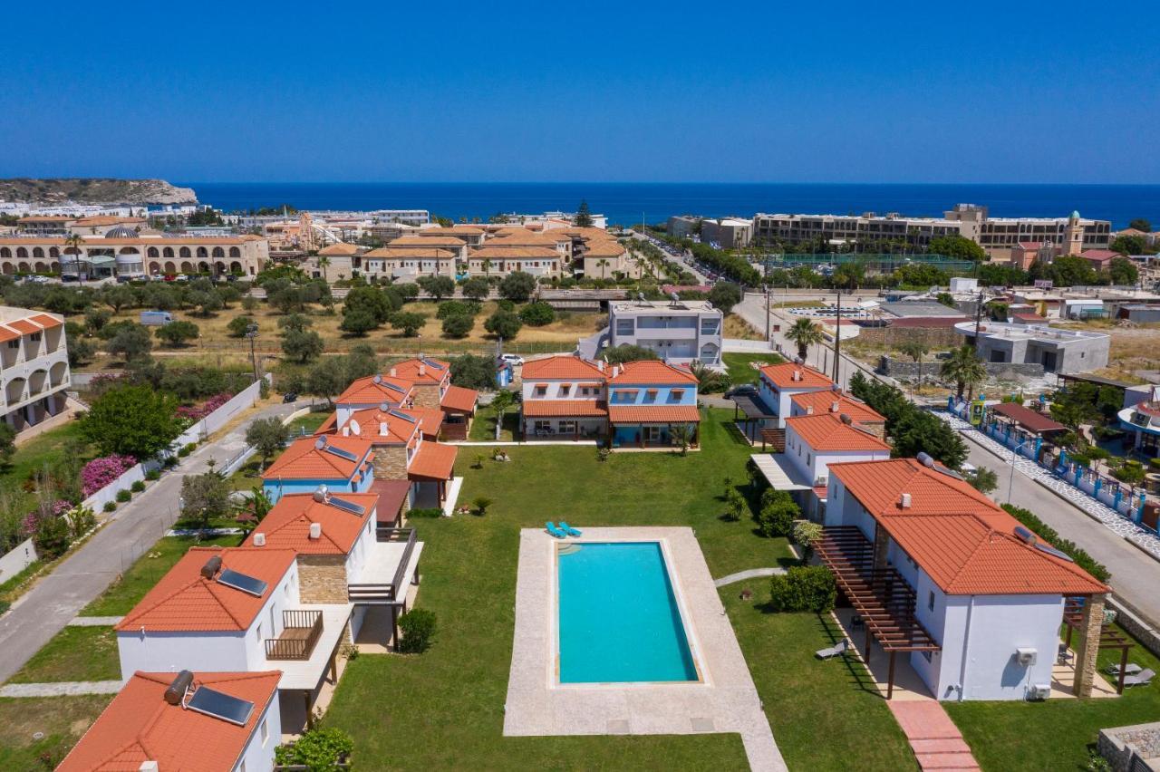 Posidonia Luxury Villas Kolympia Kolymbia Bagian luar foto