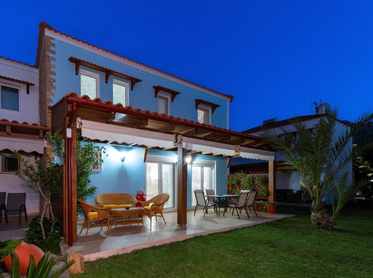 Posidonia Luxury Villas Kolympia Kolymbia Bagian luar foto