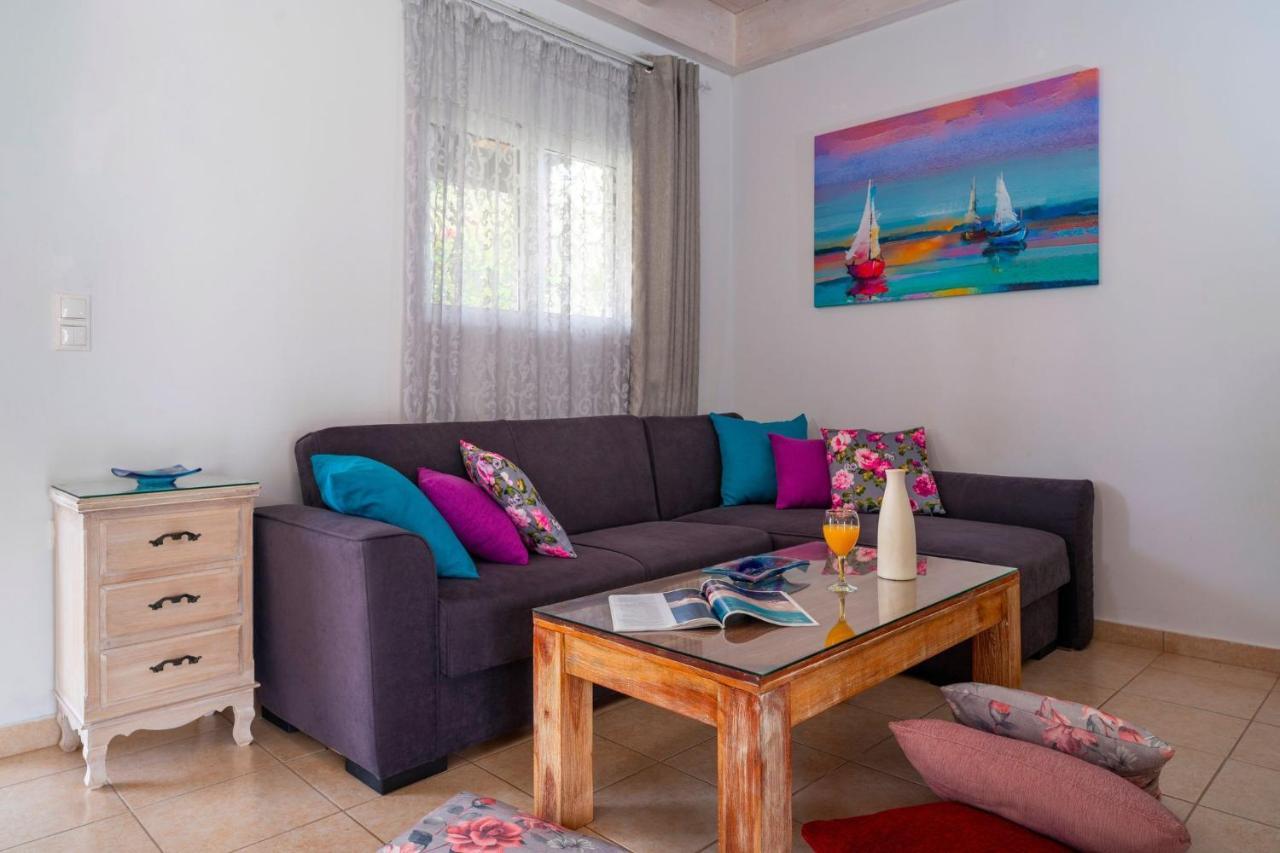 Posidonia Luxury Villas Kolympia Kolymbia Bagian luar foto
