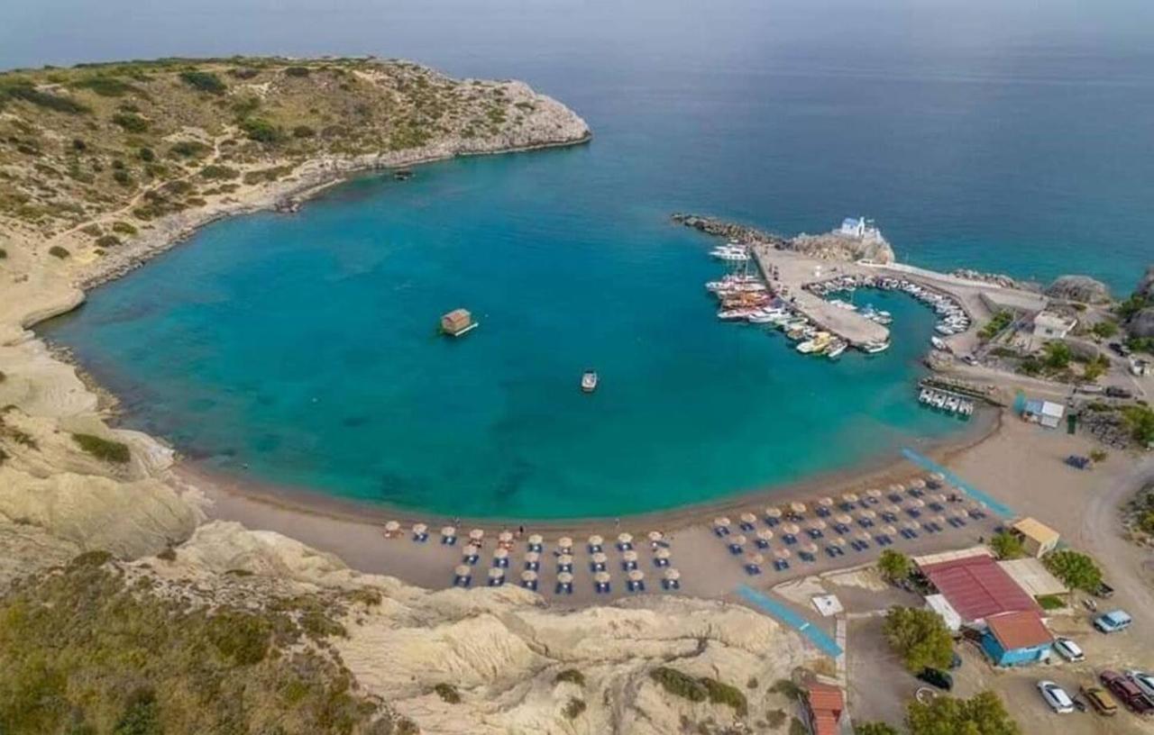 Posidonia Luxury Villas Kolympia Kolymbia Bagian luar foto