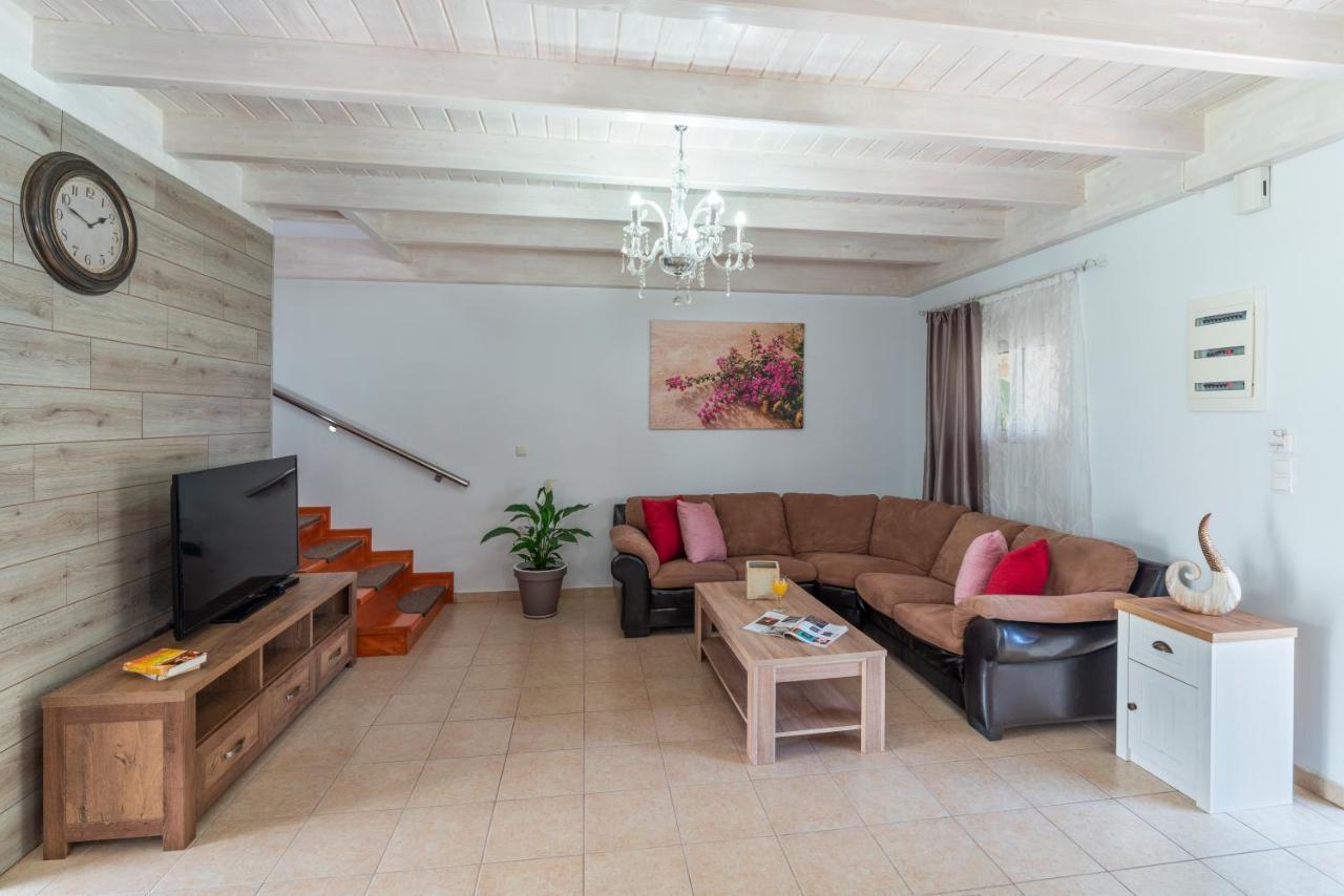 Posidonia Luxury Villas Kolympia Kolymbia Bagian luar foto