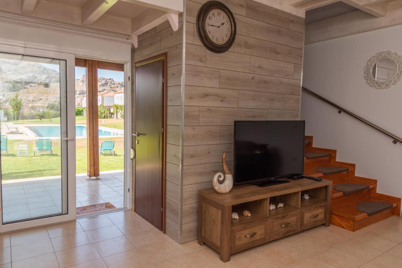 Posidonia Luxury Villas Kolympia Kolymbia Bagian luar foto
