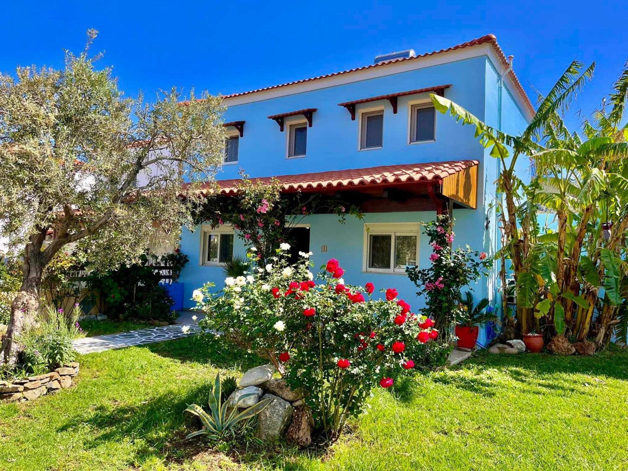 Posidonia Luxury Villas Kolympia Kolymbia Bagian luar foto